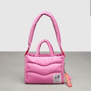 Coachtopia Pink Quilted Women's Bag
